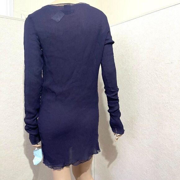 PEACHOO + KREJBERG silk blouse tunic - Picture 4 of 8